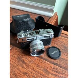 Yashica Electro 35 GSN Yashinon 45mm 1.7 Lens Vintage 35mm Rangefinder Film Came